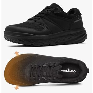 OrthoComfoot Men's Orthopedic Diabetic Wide Walking Shoes: Size 13